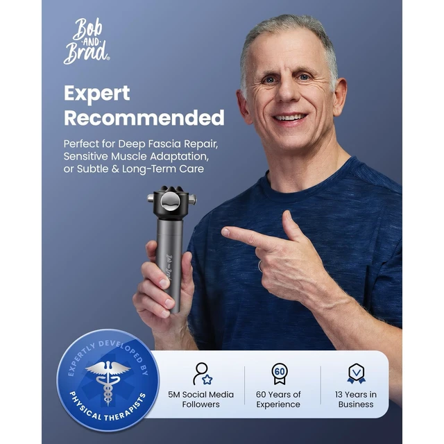 Alt view image 6 of 7 - VibeFlow Vibration Massager (Not Percussion), FSA-HSA Eligible Handheld Therapy Massager for Muscle Recovery & Sensitive Joints, Fascia Release, Trigger Point & Full Body Relief