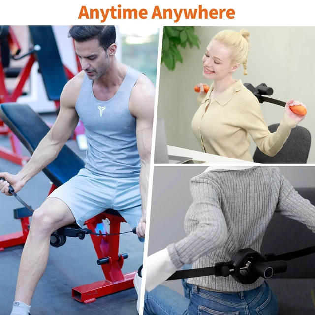 Alt view image 4 of 7 - Massage Gun Holder for Hard to Reach Areas. Relieve Muscle Pain in Shoulders, Upper Back, Lower Back, Legs. Compatible with Most Massage Guns. Unlock Full Body, Deep Tissue Relief