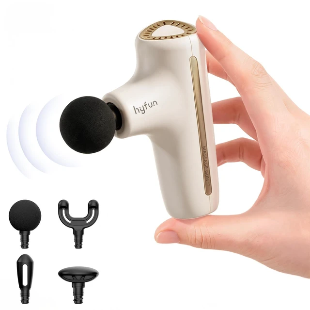 Main image of Super Mini Massage Gun, Travel Handheld Massager for Muscle Recovery | Ultra-Compact Design, Deep Tissue Percussion Massager, Men & Women Soreness Relief, Home, Gym, Office, FSA Eligible HSA