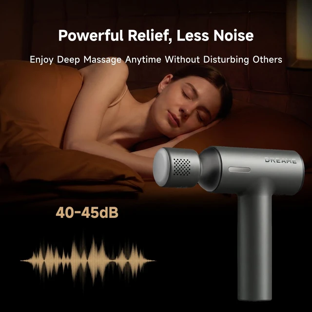Alt view image 7 of 7 - Massage Gun Deep Tissue Heat & Cold Massager for Body Pain Relief | Cordless Percussion Massager with Quiet for Muscle Recovery, Gift for Athletes, Men & Women, Portable for Gym, Office, Travel
