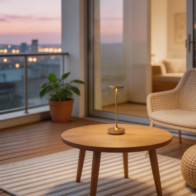 Alt view image 6 of 7 - LED Rechargeable Cordless Table Lamp Battery Operated Light 2P Bronze | Brightness Touch Portable Outdoor Waterproof Long-Lasting Light 3 level dimmable ambient light for Restaurant/Dining/Home