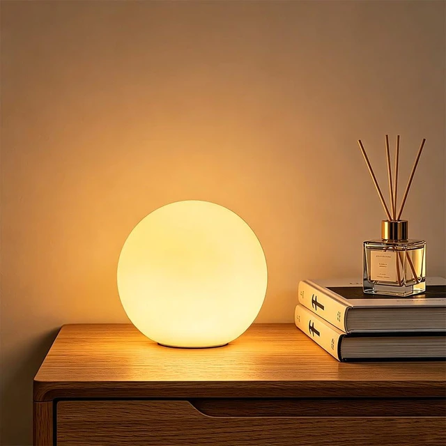 Main image of LED Globe Orb Light, 6-in LED Light Up Ball, Cordless Glowing Orb for Kids | KEROVI Rechargeable Globe Lamp w/Remote, 16 Dimmable Color & 4 Mode, Waterproof Ambient Light for Bedroom