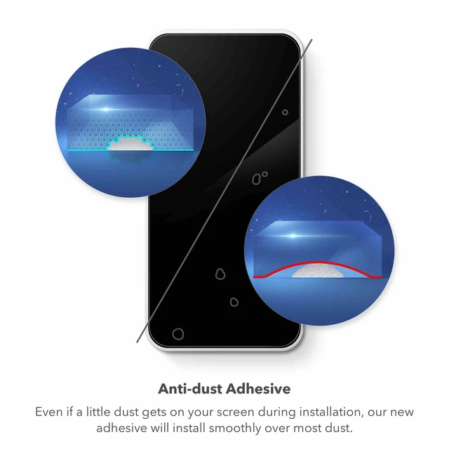 Alt view image 3 of 7 - XTR2 Screen Protector for iPhone 14 Pro | Glass, Dynamic Island Compatible, with New Anti-reflective Technology, Anti-dust installation
