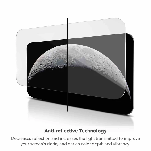Alt view image 4 of 7 - XTR2 Screen Protector for iPhone 14 Pro | Glass, Dynamic Island Compatible, with New Anti-reflective Technology, Anti-dust installation