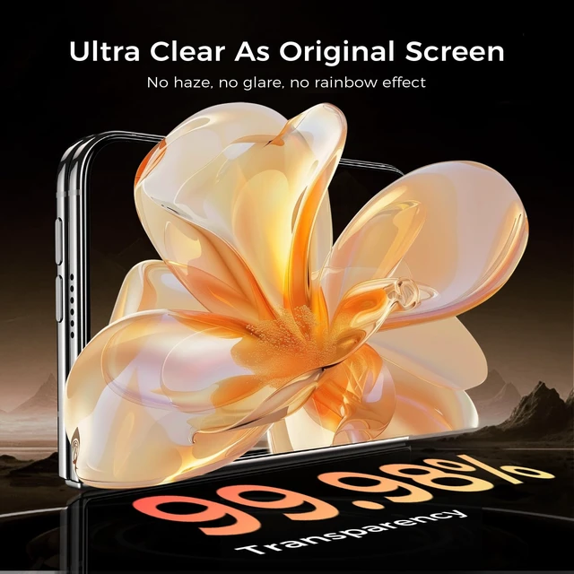 Alt view image 7 of 7 - NeverBreak 9H+ Hardness for iPhone Duo Screen Protector 12FT Military Grade Protection (Scratch, Shatter, Drop Resistance) Duo Tempered Glass Full Edge Coverage Case Friendly 2 Pack