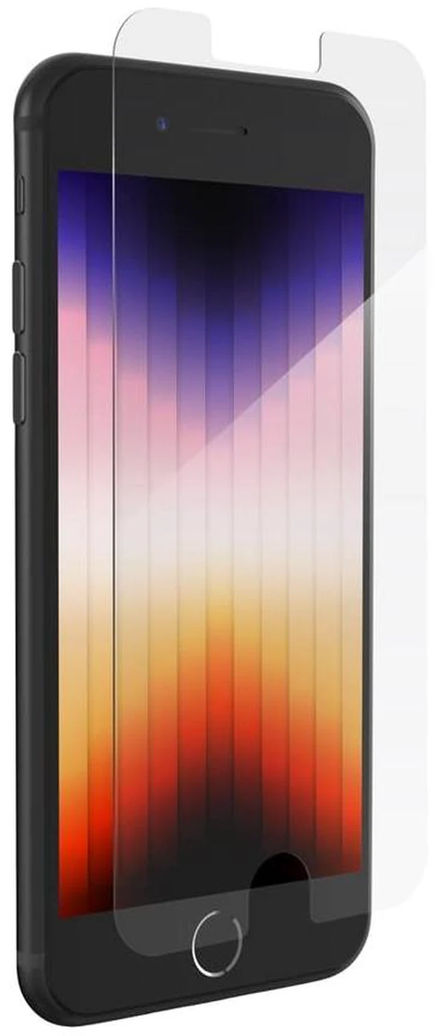 Main image of Glass Elite Screen Protector for iPhone SE (3rd/2nd Gen), 8, 7, 6s, 6 | Maximum Impact & Scratch Protection, Aluminosilicate Glass, Smudge-free, Easy Apply,InvisibleShield, Reinforced Edges