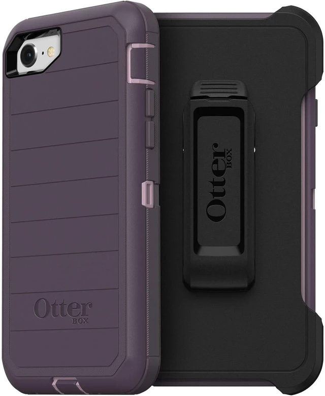 Main image of Defender Series Case for iPhone SE (3rd and 2nd gen) and iPhone 8/7 - Purple Nebula (Winsome Orchid/Night Purple)