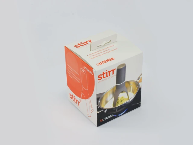 Alt view image 5 of 5 - Stirr - The Unique Automatic Pan Stirrer - Longer Nylon Legs, Grey
