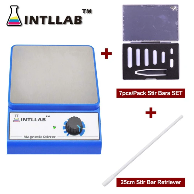 Alt view image 2 of 7 - Magnetic Stirrer with 7PCS stir bar Set and stir bar Retriever