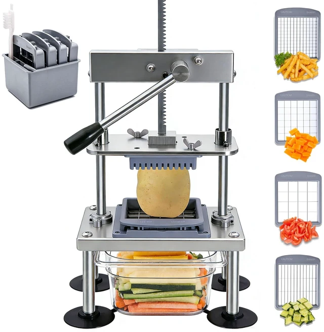 Main image of French Fry Cutter for Potatoes Vegetable Onion Food Tomato Chopper