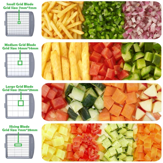 Alt view image 4 of 6 - French Fry Cutter for Potatoes Vegetable Onion Food Tomato Chopper