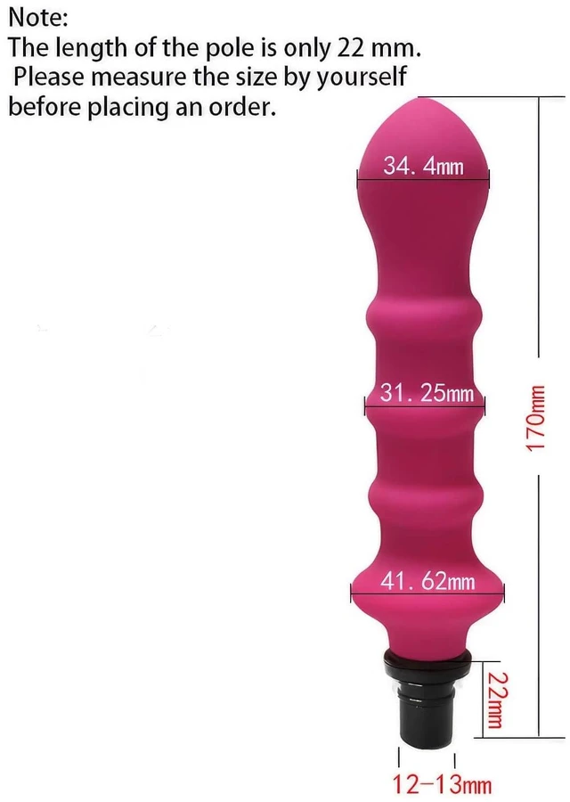 Alt view image 2 of 5 - Massage Gun Attachments,Silicone Massage Gun Heads,Deep Tissue Percussion Trigger Point Massage Replacement Head, Plug and Play Comfort Tools (Color : B, Size : 12MM-13MM)