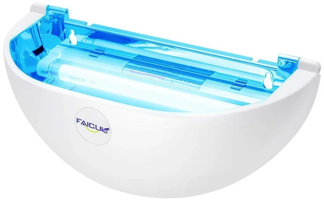 Main image of Wall Sconce Fly Light Trap for Capturing Flies, Moths, Gnats, Mosquitos and Other Flying Insects-12"x6.1"x5.98"