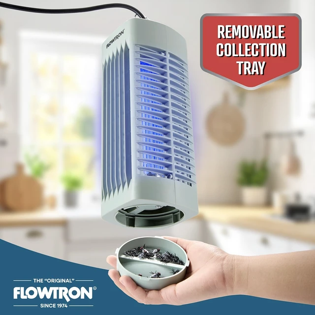 Alt view image 4 of 7 - Indoor Bug Zapper, 1000V UV Insect Killer, 215 Sq Ft, Green | aIdeal for bedrooms, kitchens, offices, and dining rooms - plug into any wall outlet for continuous protection