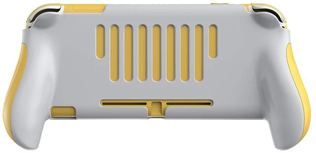 Alt view image 3 of 7 - Grip Case for Nintendo Switch Lite,Hand Grips Handles Ergonomic Protective Case,Accessories Compatible with Nintendo Switch Lite (Yellow)