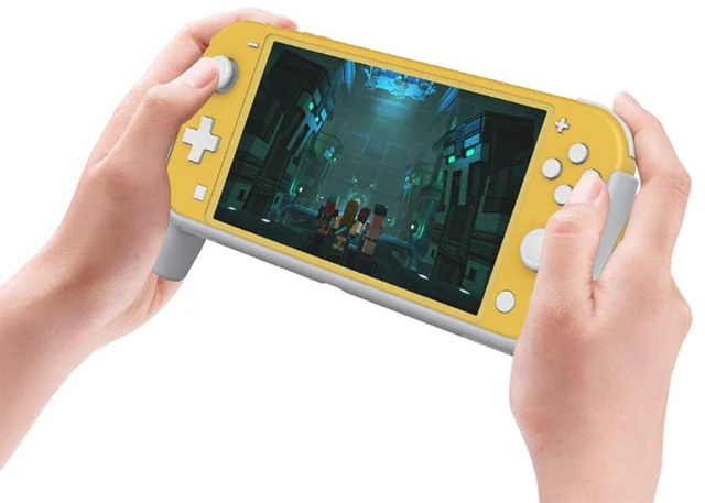 Alt view image 2 of 7 - Grip Case for Nintendo Switch Lite,Hand Grips Handles Ergonomic Protective Case,Accessories Compatible with Nintendo Switch Lite (Yellow)