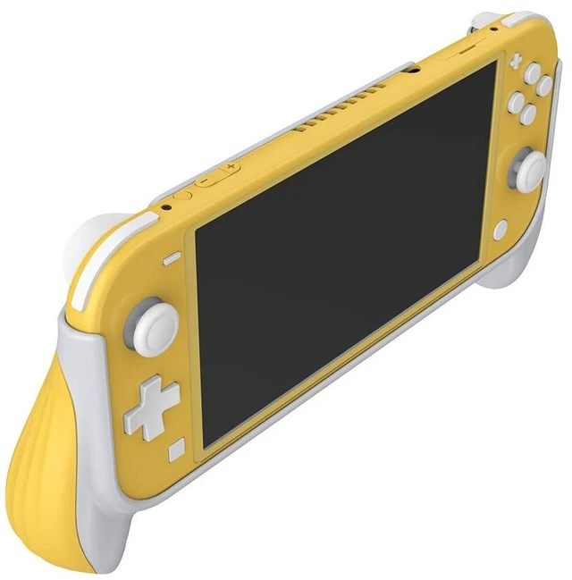 Alt view image 6 of 7 - Grip Case for Nintendo Switch Lite,Hand Grips Handles Ergonomic Protective Case,Accessories Compatible with Nintendo Switch Lite (Yellow)