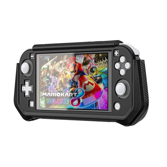 Alt view image 2 of 7 - Compatible with Nintendo Switch Lite Screen Protector Case Cover with Hand Grip, Detachable Protective Case with Shockproof and Anti-Scratch Design for Nintendo Switch Lite, Black