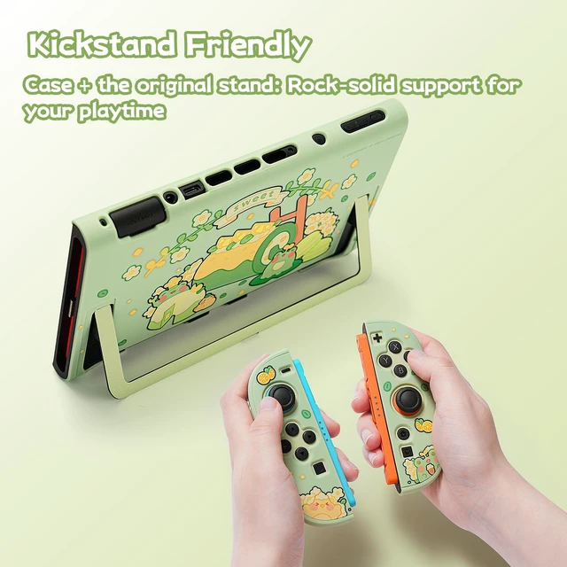 Alt view image 2 of 7 - Protective Shell Dockable Hard Case Compatible with Switch 2 | switch 2 Case Dockable Hard Shell JC Cute Cover Accessories