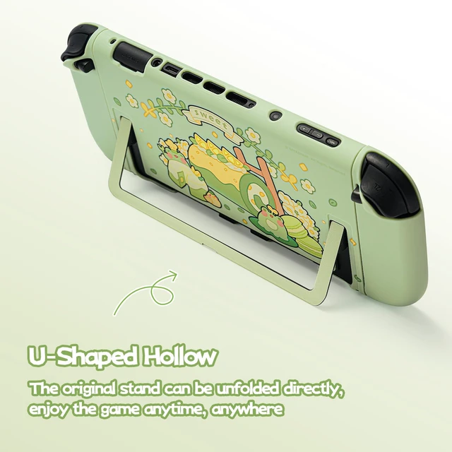 Alt view image 4 of 7 - Protective Shell Dockable Hard Case Compatible with Switch 2 | switch 2 Case Dockable Hard Shell JC Cute Cover Accessories