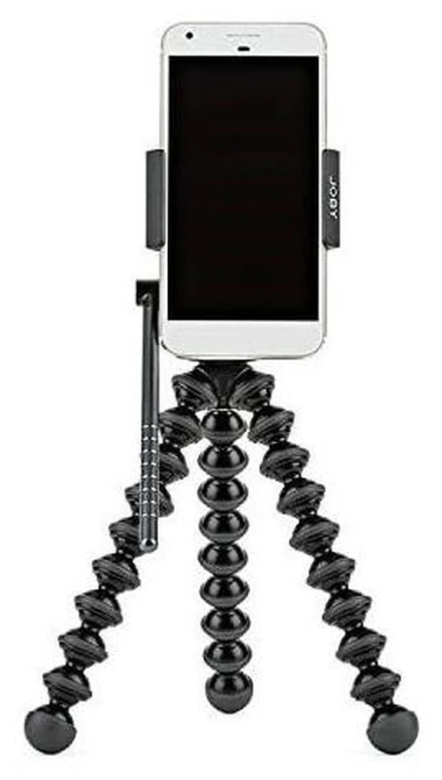 Alt view image 3 of 3 - GripTight PRO Video GorillaPod Stand: Pan & Tilt Video Tripod Head and GorillaPod for Smartphones from iPhone SE to iPhone 8 Plus, Google Pixel, Samsung Galaxy S8 and More