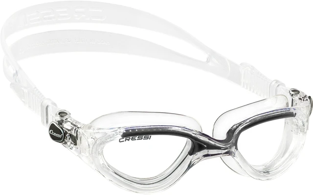 Alt view image 3 of 5 - Flash Swim Goggles, Clear/Black, Clear Lens