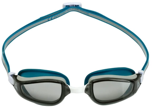 Main image of Aquasphere Fastlane Adult Swim Goggle - Active Everyday Training, Patented Strap System with Adjustable Nose Bridge |Unisex Adult, Smoke Lens, Petrol/Petrol Frame (EP2999898LD)