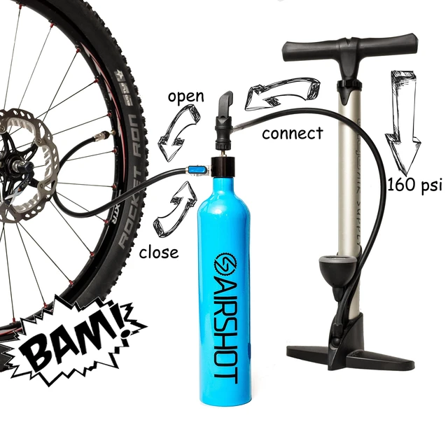 Alt view image 2 of 7 - Tubeless Tire Inflator 1.15l