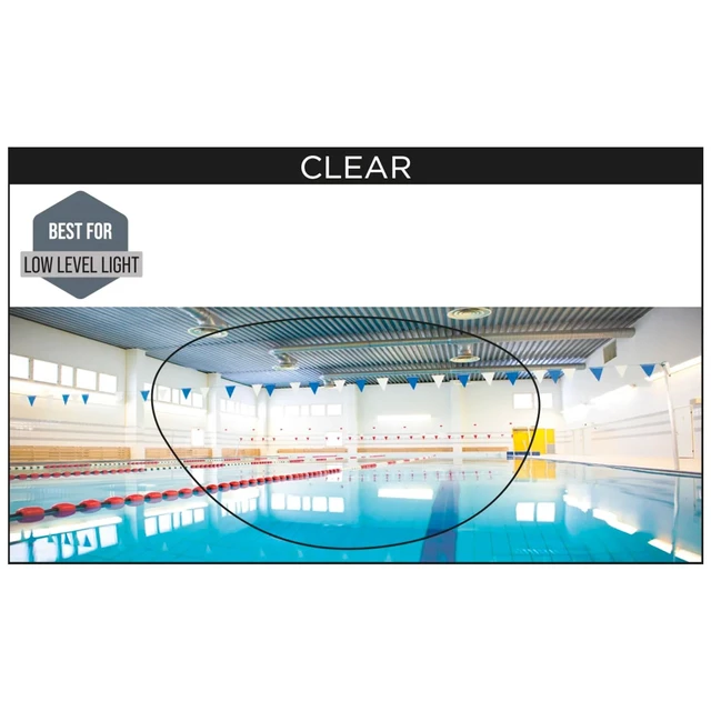 Alt view image 3 of 4 - Adult Unisex Predator Flex Anti-Fog UV Protection Curved Lens Ultra-Fit Gasket Quick-Adjust Swimming Goggles, Gray/Blue - Clear Lenses, Regular