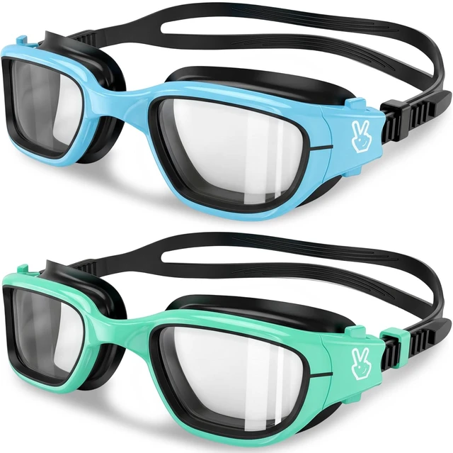 Main image of Kids Swim Goggles, Swimming Goggles for Kids 3-14 Anti-Fog UV Protection No Leak Pool Glasses for Boys Girls