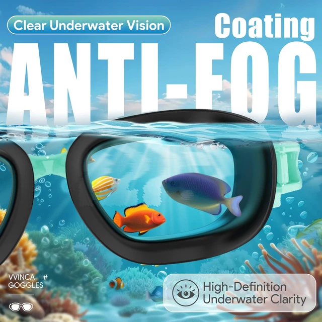 Alt view image 5 of 7 - Kids Swim Goggles, Swimming Goggles for Kids 3-14 Anti-Fog UV Protection No Leak Pool Glasses for Boys Girls