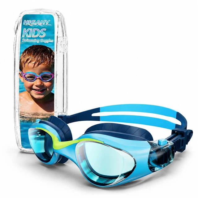 Main image of Kids Swim Goggles 6-14, Anti-Fog UV Protection for Boys Girls | Leakproof Comfort Fit, Adjustable Silicone Strap, 180° Wide View, Multiple Colors, High-Transmittance Lens, Storage Case