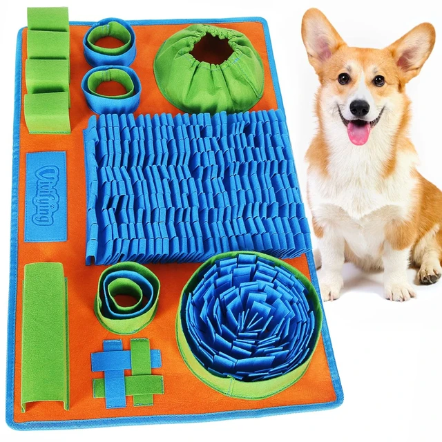 Main image of Snuffle Mat for Dogs, Interactive Dog Puzzle Toy for Boredom | 26 x 16.5 in Sniff Mat Helps Slow Eating and Keep Busy, Enrichment Feeding Game for Mental Stimulation