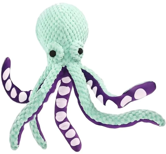 Main image of Plush Octopus Dog Toy Bite Resistant InteracPet Plush Toy Cat Dog Voice Octopus Shell Puzzle Toy Bite Resistant Interactive Pet Dog Teeth Cleaning Chew Toy tive Chew Toy