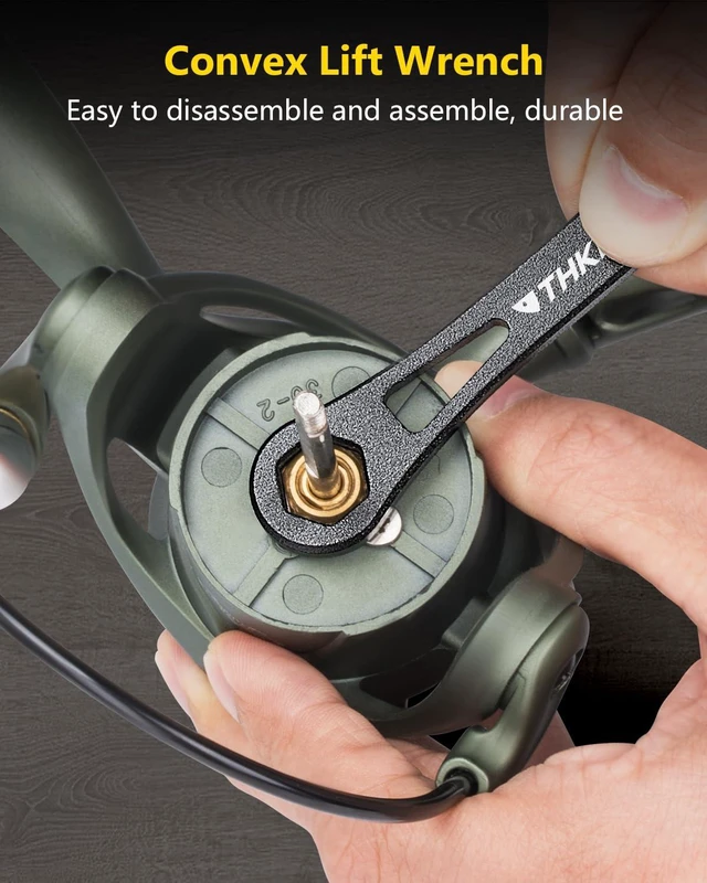 Alt view image 4 of 7 - Fishing Reel Maintenance Kit, Reel Repair Tool Kit, Fishing Reel Cleaning Set with Spool Pin Remover and 28 in 1 Screwdriver or 38 in 1 Electric Screwdriver