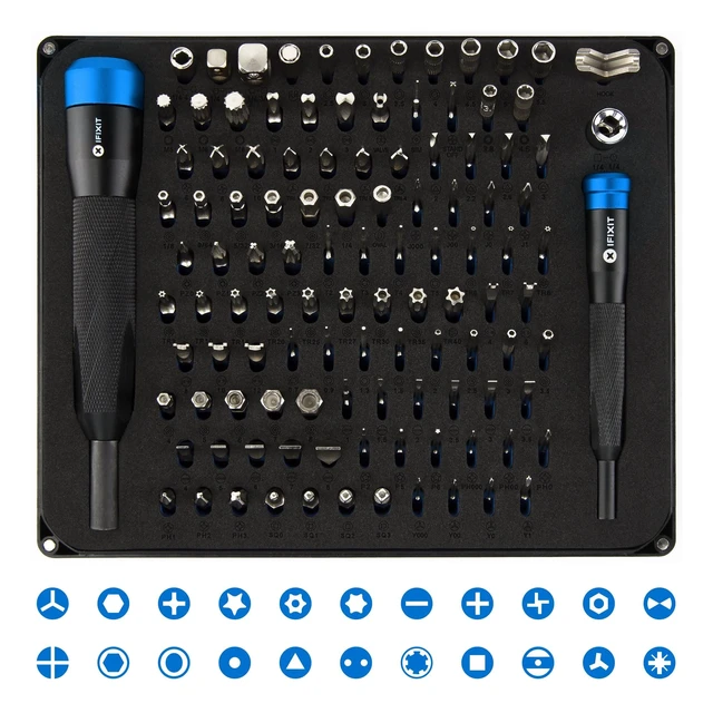 Alt view image 5 of 6 - Manta Driver Kit - Household, PC, Phone, Electronics Bit Set