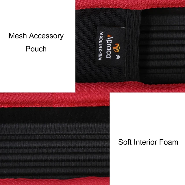 Alt view image 3 of 7 - Case for SKIL SD561201 / Twist 2.0 Rechargeable 4V Screwdriver (Case Only) | Carrying Case, Water-resistant & Shock-resistant, Mesh Pocket Stores Screwdriver Bits,Bit Holder,Charging Cable