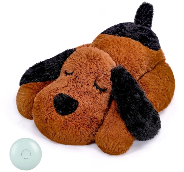 Main image of Heartbeat Puppy for Dogs, Helps for Anxiety Relief and Calming, Stuffed Animal Anxiety Calming Behavioral Puppy Heartbeat Toy Sleep aid for Cats Petsfor Small Breeds