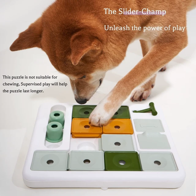 Alt view image 2 of 6 - Dog Puzzle Toy 3 Levels, Mental stimulating for Boredom and smart Dogs, Treat Puzzle for All Breeds Dog