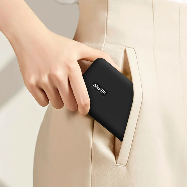 Alt view image 7 of 7 - Silicone Case for Anker Zolo Power Bank (2025 Upgraded Version) 20000mAh 30W/45W Max, Soft Flexible Scratch Resistant Protective Cover (Black)