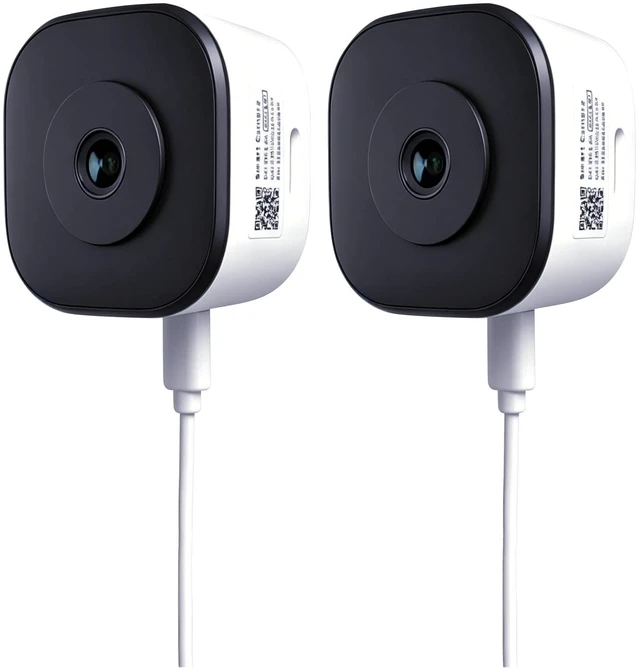 Main image of 2K No Drill Window Camera, Safe View Cameras for Home Security (2 PC) | 2.4 & 5GHz WiFi, Anti-glare, Starlight Color Night Vision, AI Motion Alerts, Easy & Quick Install, 24/7 Recording, Alexa