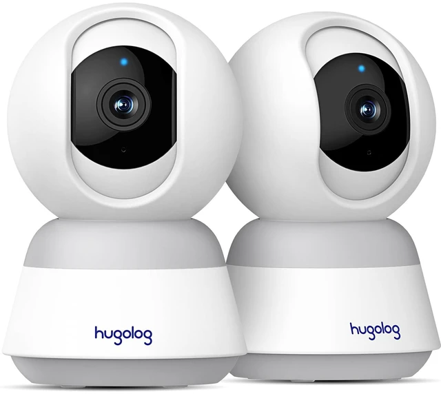 Main image of 3K 5MP Indoor Pan/Tilt Security Camera with Auto-Focus(2pcs),Ideal for Baby Monitor/Pet Camera/Home Security,Starlight Color Night Vision,Human/Pet AI,Noise Reduction,US Cloud,Works with Alexa