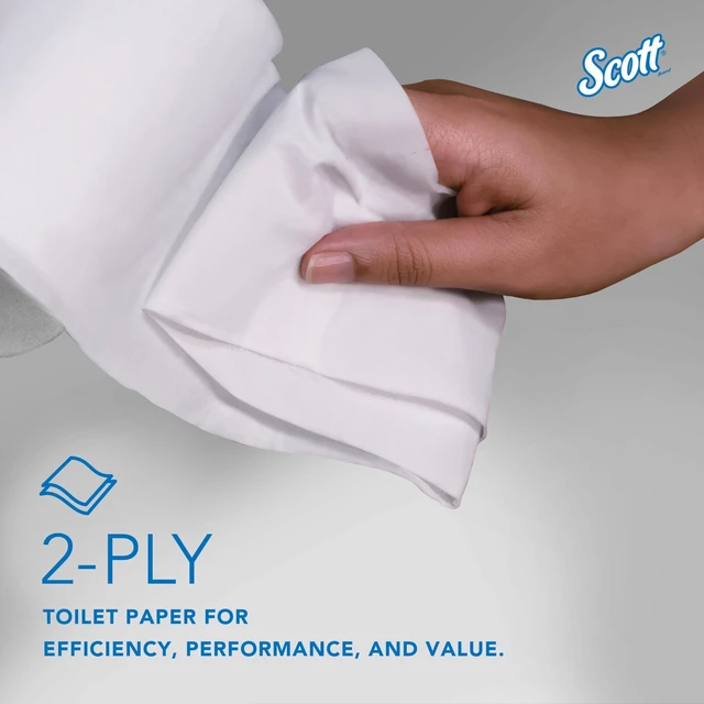 Alt view image 5 of 7 - Professional Coreless Toilet Paper, Bulk, 36 Rolls (04007) | High-Capacity, 1000 Sheets/Roll, 2-Ply, Standard Tier, Compatible with Coreless Standard Roll Toilet Paper Dispensers