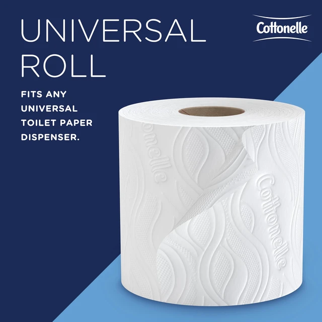 Alt view image 4 of 7 - CleanCare Toilet Paper, Bulk, 40 Rolls (58696) | 400 Sheets/Roll, 2-Ply, Individually Wrapped, Soft & Strong, Premium, FSC Certified, Fits Standard Toilet Paper Dispensers