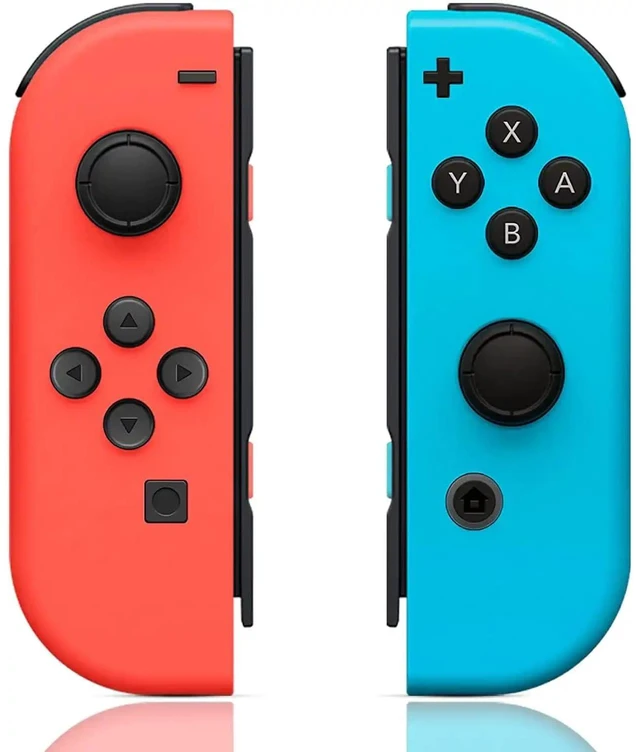Main image of Wireless Controller For Switch/OLED/Lite, Support Wake-up/6-Axis Gyro/Vibration red/blue