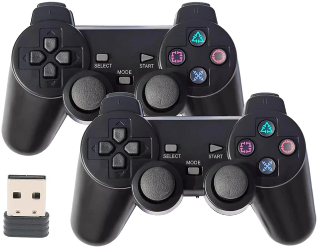 Main image of 2.4G USB Wireless game Controller Gamepad Joystick for pc | compatible With WIN98/2000/X/2003VISTA/PC Windows 7/8/10 Built-in battery, six-axis gyroscope(2PCS)