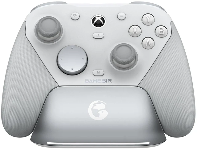 Main image of G7 Pro Wired Controller for Xbox Series X|S, Xbox One, Wireless Gamepad for PC&Android with TMR Sticks, Hall Effect Analog Triggers, 1000Hz Polling Rate, 3.5mm Audio Jack - White