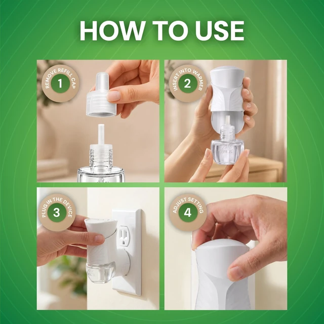 Alt view image 7 of 7 - Plug In Scented Oil Warmer, White Gadget,1 count | Includes one white Air Wick plug-in scented oil warmer Gadget, Home Air Freshener Device , Room Fresheners for Home.