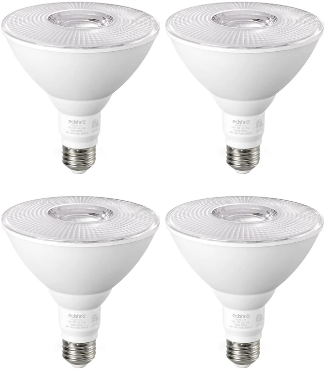 Main image of PAR38 LED Flood Light Bulbs Outdoor Dimmable 3000K 1800LM 4 Pack 18W Equivalent 120W, E26 Base, Waterproof for Patio Yard Porch Driveway Garage