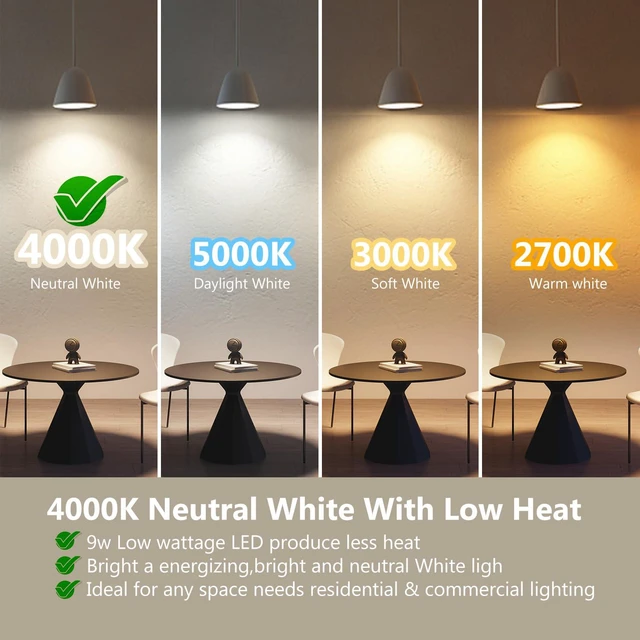 Alt view image 2 of 7 - 24Pack BR30 LED Bulb Indoor Flood Light Bulbs, 65W Equivalent Dimmable LED Bulbs, 4000K Neutral White, 850 Lumens E26 Base, Recessed Can Bulb for Living Room Bedroom Dining Room Bathroom